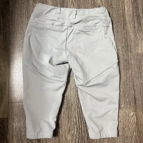 Bellalete Women’s Softball Pants Size Adult Large Gray Belt Loop 4-Way Stretch - Picture 2 of 4